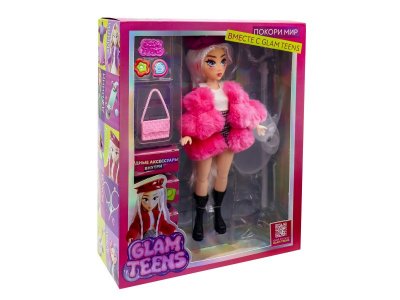 Кукла Funky Toys Glam Teens Хлоя с акс., 25 см 100491227