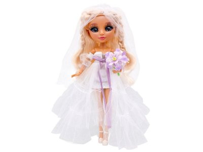 Кукла Funky Toys Glam Core Эмма Свадебный салон, с акс., 27 см 1-00491224_5