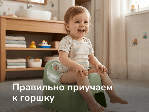 Правильно приучаем к горшку